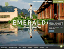 Tablet Screenshot of emeraldaresort.com